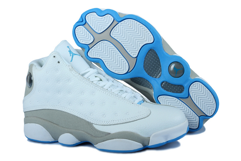 Durable Air Jordan 13 Mens White Sneakers